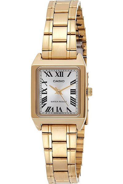 Casio Women's Quartz Dress Watch, Analog and Stainless Steel- LTP-V007G-9BUDF