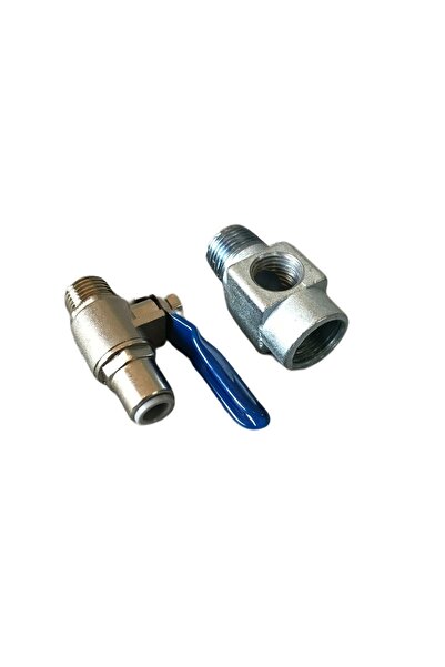 REVERSOSMOZARISU Su Arıtma Metal Hat Alma Aparatı 3/8'' + Küresel Vana 6 MM