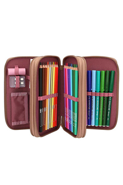 Top Model Floraltriple Pencil Case 413055