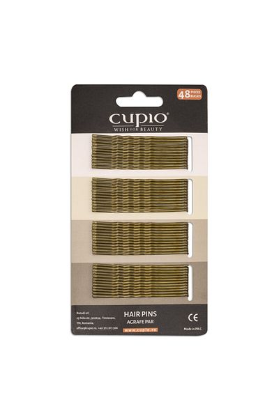 Cupio Agrafe de par Cupio - Maro ondulate 6 cm