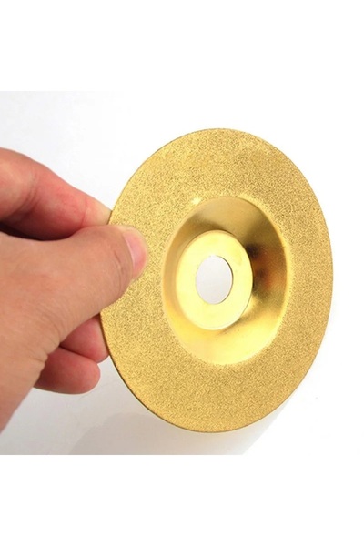 Depolife 100mm 300 kum Elmas Taşlama diski Silindir Ögütücü Granit mermer Demir çelik Pah Bileme Kesim için