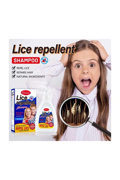 Disaar Hair Care Shampoo For Home Use Hair Cleaning Sclap Lice Repellent Anti Itching Shampoo