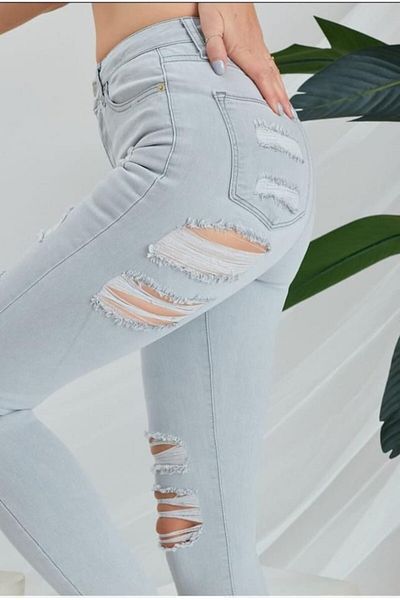 Intisimo Blugi skinny cu talie înaltă pentru femei - Mărimea 40 (US 29)
