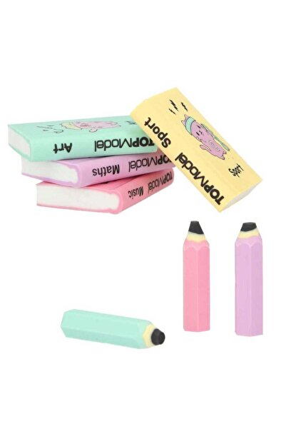 Top Model Набір гумок Mini School Books & Pencils 411947