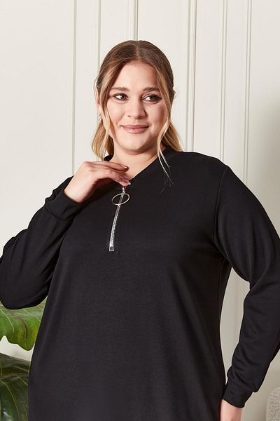 Ferace Women's Large Size Tunic