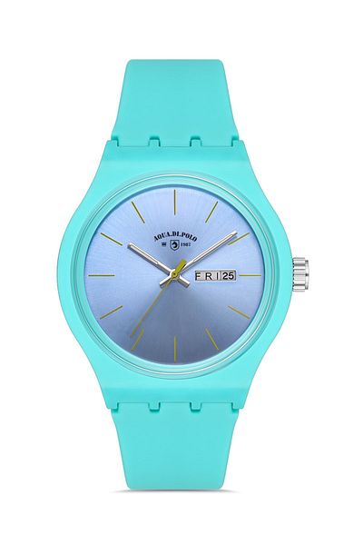 Aqua Di Polo 1987 APWR031806 Green Unisex Silicone Wristwatch