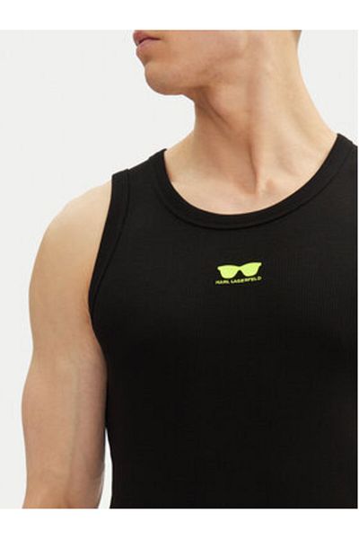 Karl Lagerfeld Mens Tank top 755401 552238 Black