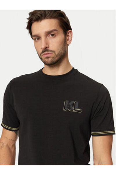 Karl Lagerfeld karl lagerfeld Men's T-Shirt 755463 551235 Black