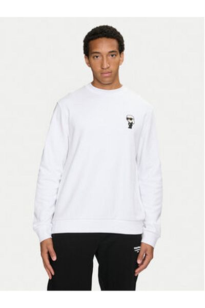 Karl Lagerfeld Mens Sweatshirt 705035-544910 White