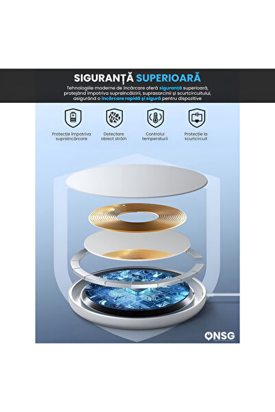 Apple Wireless Charger Magsafe, 15w, Usb-c, 1m, White