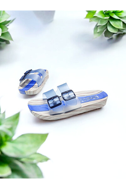 GEZER Double Buckle Adjustable Comfortable Sole Beach, Sea, Pool Slippers