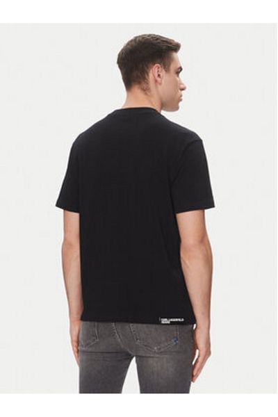 Karl Lagerfeld Men's T-Shirt A2M17036 Black