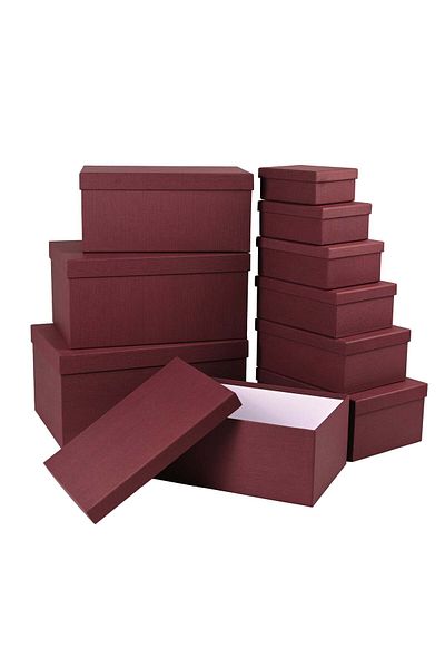 Party and Story Gift set of 10 pieces Color dark red