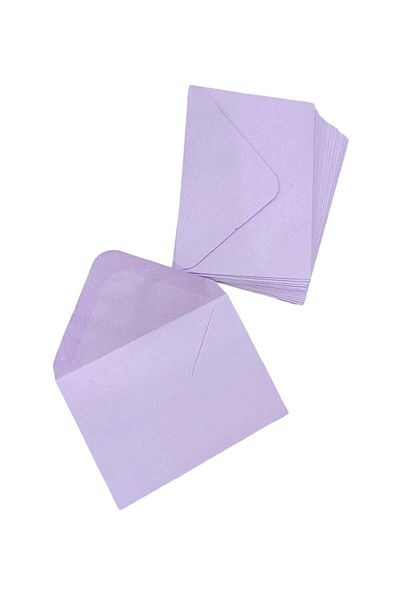 Party and Story Purple letter envelope, 20 pieces Size 11CM Ã—8CM