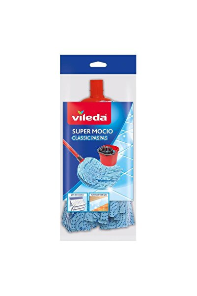 Vileda SuperMocio Classic Paspas Yedeği - Mavi