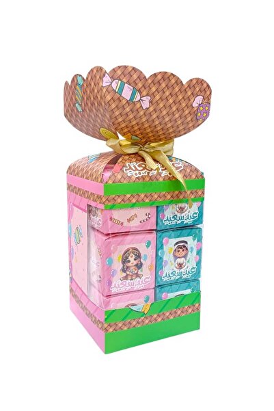 Party and Story صندوق توزيعات العيد على شكل حلوى، مقاس 35سم*15سم، 12 باكيت