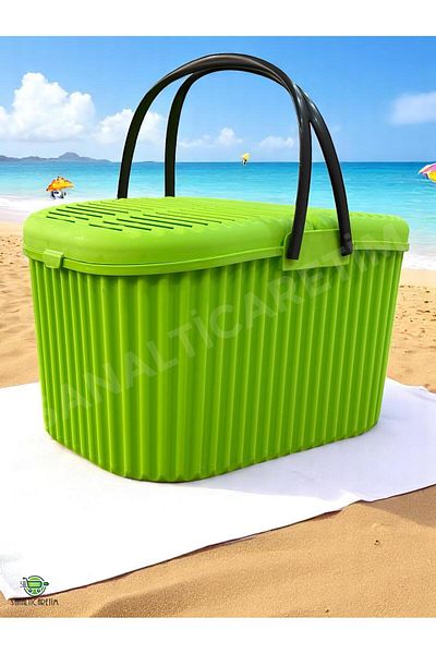 SANALTİCARETİM Green Picnic Basket