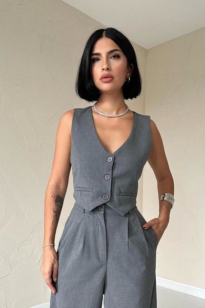 Silerra Σετ Anthracite Class C Jacket και γιλέκο και παντελόνι