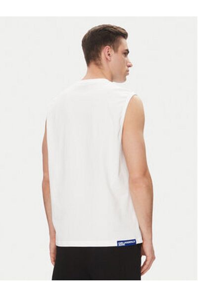 Karl Lagerfeld Men's Tank top A2M17053 White