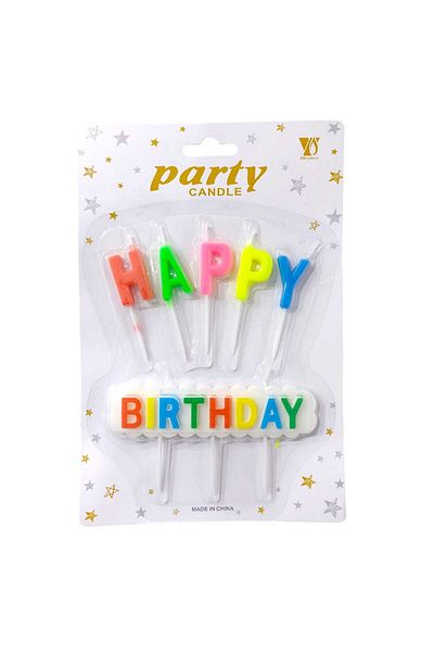 Party and Story Birthday cake candle