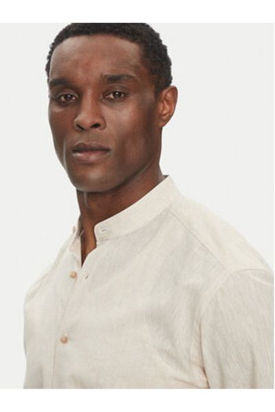 Karl Lagerfeld Mens Shirt 605035 552627 Beige