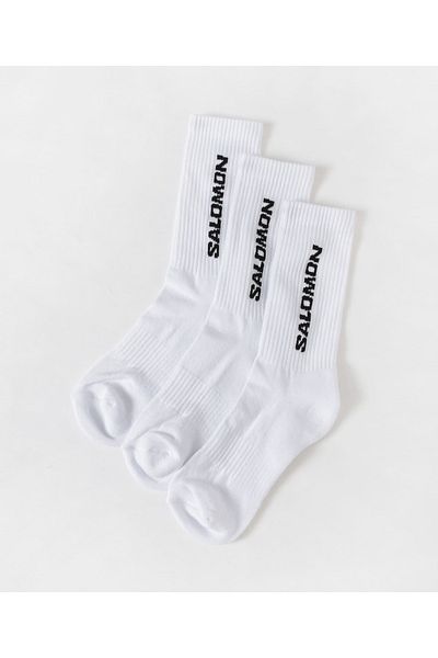Salomon Чорапи Sports Daily Everyday Crew, 3 чифта, бели (3 чифта)