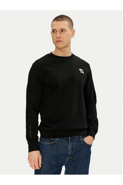 Karl Lagerfeld Mens Sweatshirt 705710 500900 Black