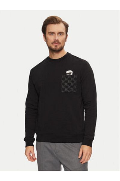 Karl Lagerfeld Mens Sweatshirt 705097 551951 Black