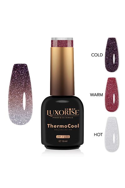 LUXORISE Oja semipermanentă termică ThermoCool în 3 culori - Pure Heart 10ml