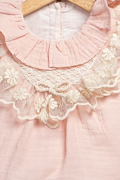 Lamonde Baby Girl Summer Muslin Shorts Set 6 - 24 Months, 100% Cotton