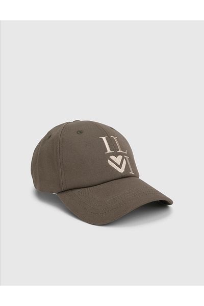 İLVİ Lali Gabardin Khaki Women's Hat