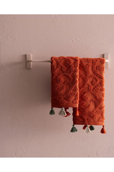 Madame Coco Giverny Pachet 2 Prosoape de Mână 100% Bumbac - Tile