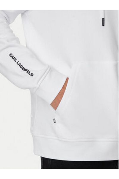 Karl Lagerfeld Mens Sweatshirt 705401-543910 White