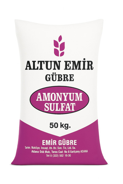 ALTUN EMİR Amonyum Sülfat Gübresi %21 – 50 KG | EC Fertilizer |