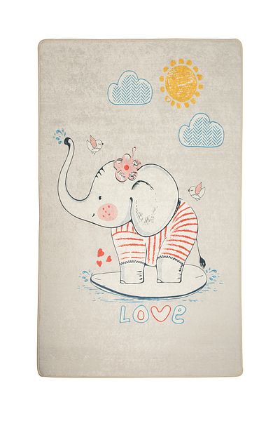 Chilai Home Covoare copii, 160 cm x 100 cm , Antibacterian, netoxic , Baza anti-alunecare
