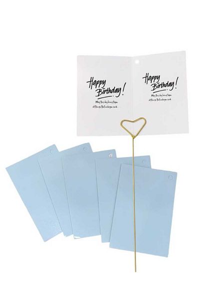 Party and Story Occasion cards, blue, 15 pieces 10.50Ã—7CM