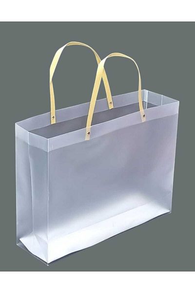 Party and Story Semi-transparent hard plastic bags 12pcs