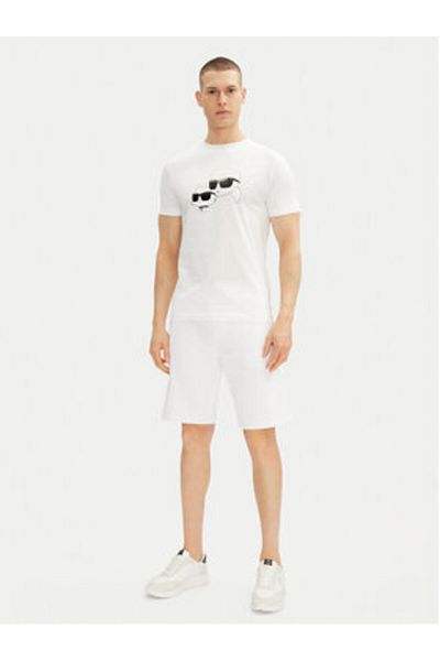 Karl Lagerfeld Men's T-Shirt 755061 552241 White