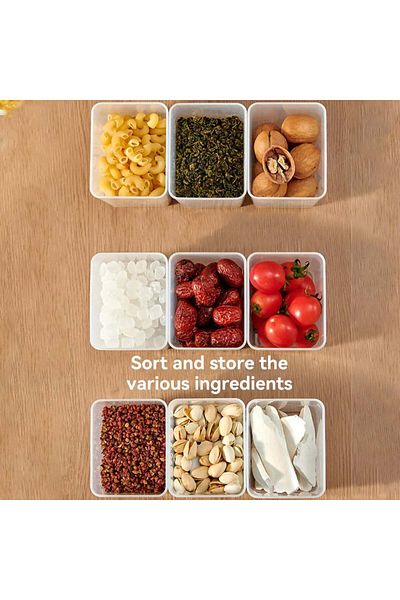 PUFO Easylock Container For Storing Sugar, Coffee, Tea Or Spices, With Airtight Lid, 1.1 L