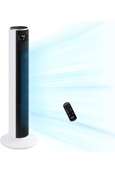 Levoit Tower Fan, Quiet Electric Cooling Fan, Bladeless Fan with Remote, 5 Speeds, 4 Modes, 36 Inch