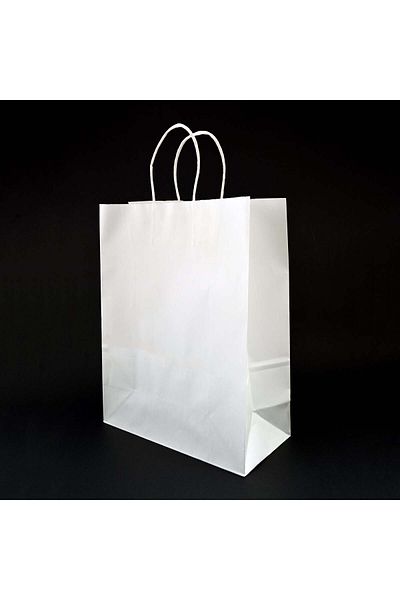 Party and Story White gift bags
