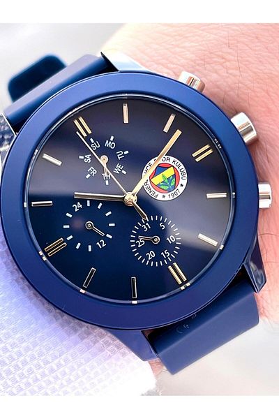Quantum Fenerbahçe Licensed Internal Functions Active 3 Atm Silicone Cord Fan Wristwatch 1907.999