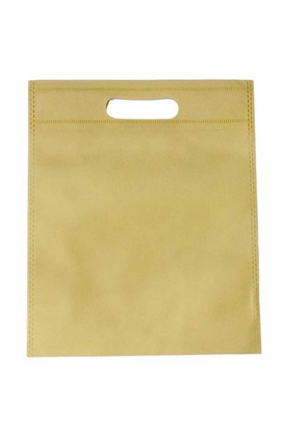 Party and Story Gift bags 12 pieces in beige S(25Ã—30CM)