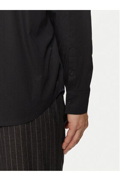 Karl Lagerfeld Mens Shirt 605911 551671 Black