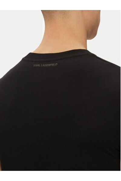 Karl Lagerfeld Men's T-Shirt 755064 552241 Black