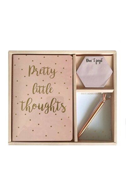 OEM Set agenda A5, pix, post-it hexagonal, carnetel notite, 21 x 15 cm