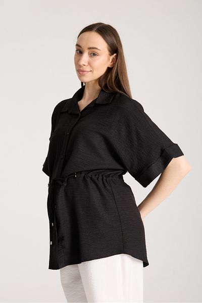 Entarim Maternity Shirt Collar Tunic