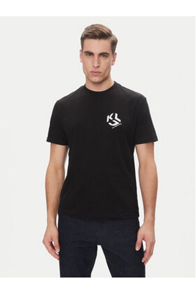 Karl Lagerfeld Men's T-Shirt A2M17072 Black