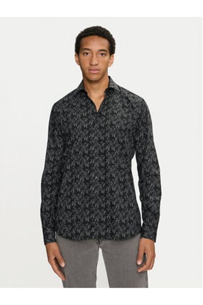 Karl Lagerfeld Mens Shirt 605000-544653 Black