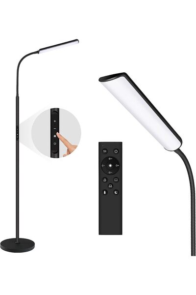Arabest LED Floor Lamp, Brightness Standing Lamp with Remote & Touch Control ...